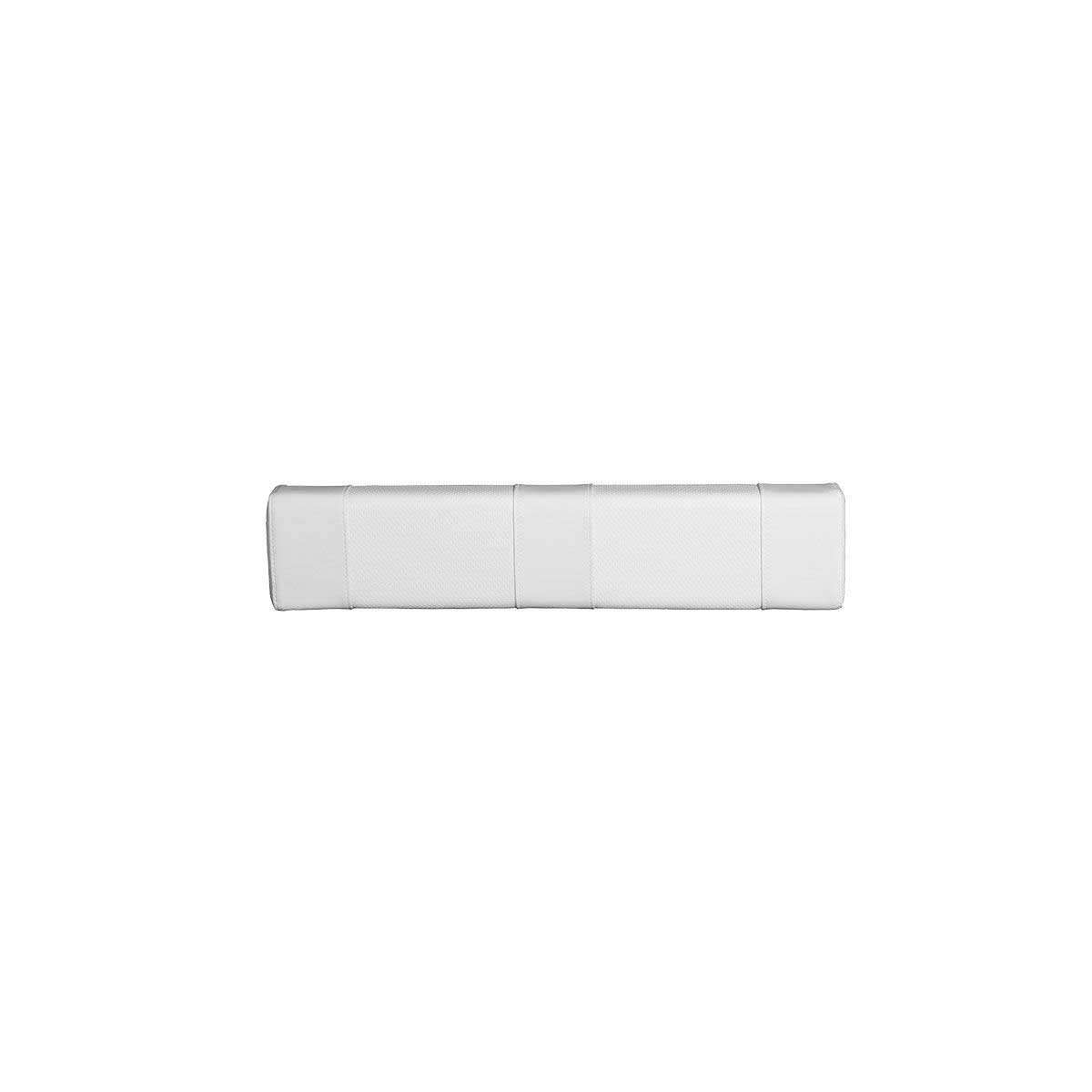 sellerie leaning post standard blanc de face