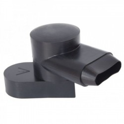 Rotating cable cap in black...