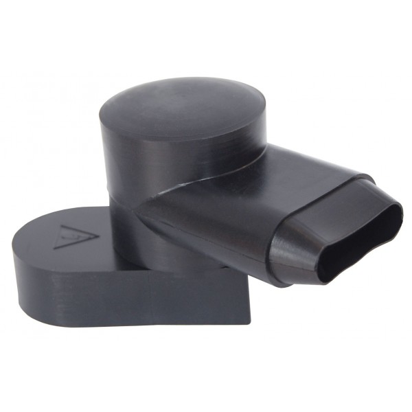 Capuchón de cable giratorio en negro (suelto) - N°1 - comptoirnautique.com