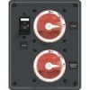 DC-Panel Batteriemanagement Doppelbank Incl 2 X 6006-BSS (Bulk) - N°1 - comptoirnautique.com