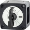 Interruttore batteria serie m ON-OFF con chiave di bloccaggio nera (allentata)