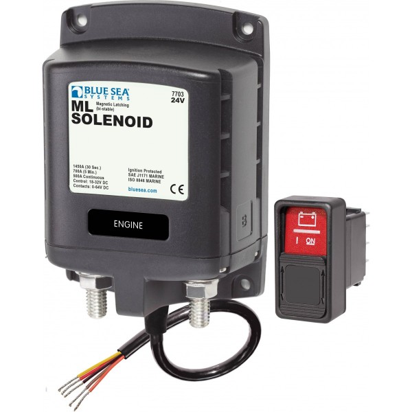 Solenoid ML 500A 24V RBS (lose) - N°1 - comptoirnautique.com