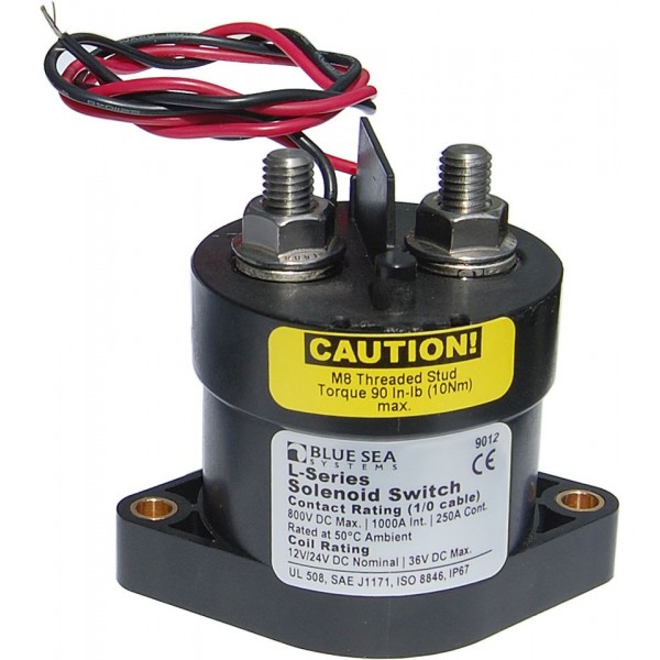 Solenoid L 250A 12-24V (bulk) - N°1 - comptoirnautique.com