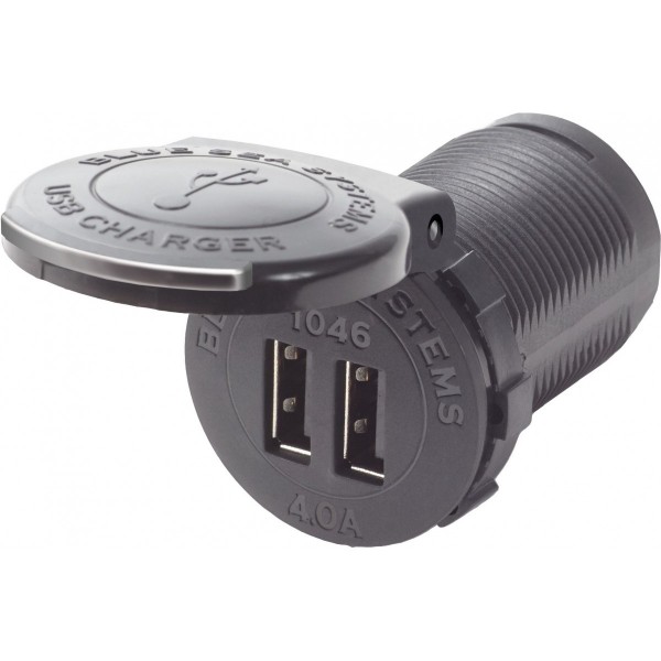 cargador USB doble de 48 V CC con toma de 4 A (a granel) - N°1 - comptoirnautique.com