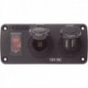 Acc H2O USB & Socket panel