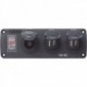 Acc H2O 2 USB y panel de enchufes