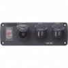 Pannello Acc H2O 2 USB e prese di corrente - N°1 - comptoirnautique.com