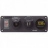 Acc H2O USB Panel, Socket & Voltmeter