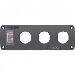 Panel Acc H2O 3 Socket Blank