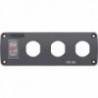Panel Acc H2O 3 Socket Blank