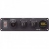 Panel Acc H2O 2 USBs, plug, voltmeter - N°1 - comptoirnautique.com
