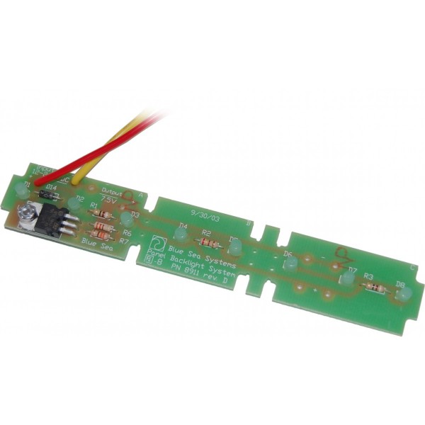 Sistema di retroilluminazione 8-5-3pos 12V (in blocco) - N°1 - comptoirnautique.com