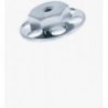 BIGHEAD F1 - Fasteners with Ø23mm open round head nut - Zinc-plated steel (6mm)