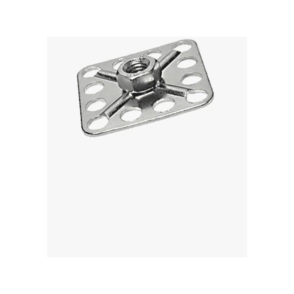 BIGHEAD F1 - Elementi di fissaggio con dado a testa quadrata 32 x 32 mm chiuso - ACCIAIO INOX (8 mm) - N°1 - comptoirnautique.com