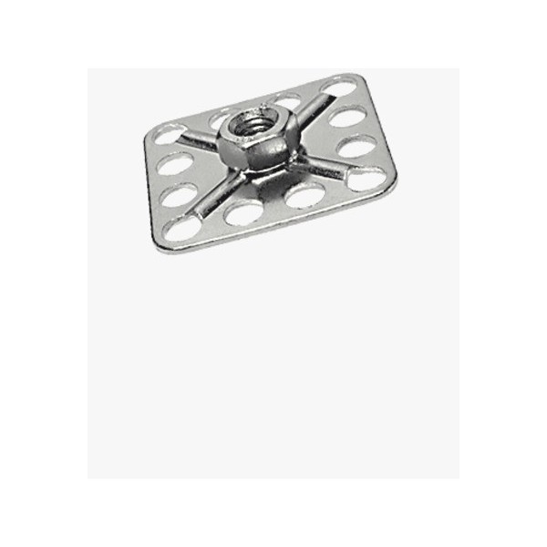 BIGHEAD F1 - Fasteners with square head nut 32 x 32 mm closed - STAINLESS STEEL (8mm) - N°1 - comptoirnautique.com