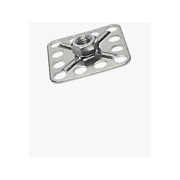 BIGHEAD F1 - Befestigungen mit Mutter Vierkantkopf 32 x 32 mm offen - INOX (6mm) - N°1 - comptoirnautique.com