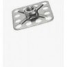 BIGHEAD F1 - Fasteners with 32 x 32 mm open square head nut - STAINLESS STEEL (6mm)