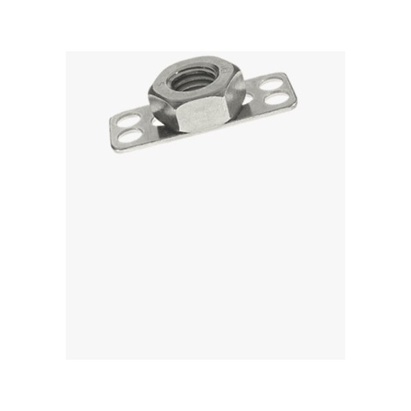 BIGHEAD F1 - Elementi di fissaggio con dado a testa rettangolare 15 x 38 mm aperto - ACCIAIO INOX (6 mm) - N°1 - comptoirnautique.com