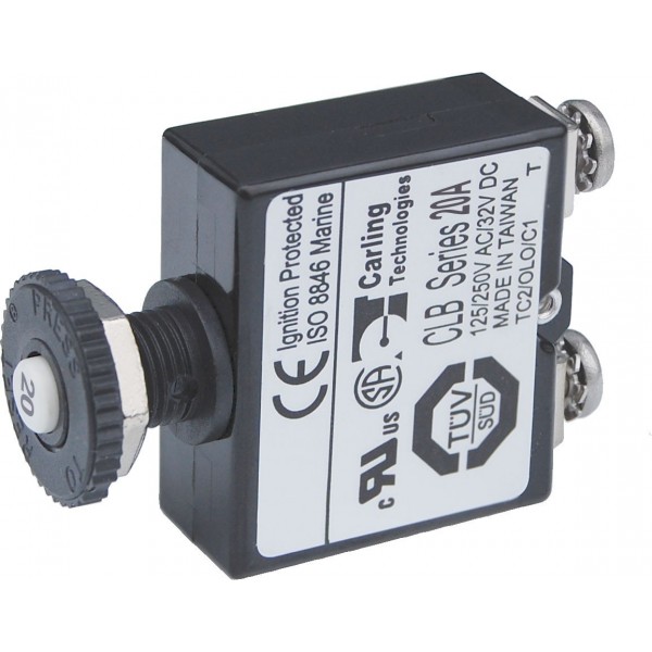Interruttore automatico-pulsante ST 20A (sfuso) - N°1 - comptoirnautique.com