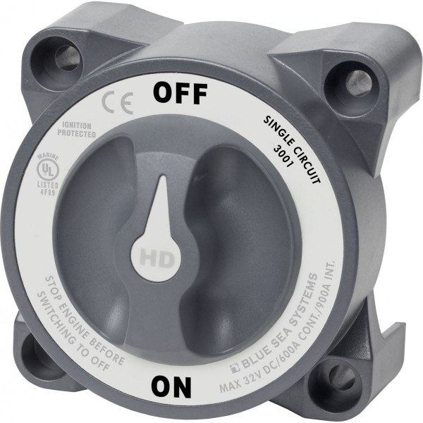 HD Series ON-OFF battery switch with AFD - N°1 - comptoirnautique.com