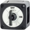 M Series ON-OFF battery switch with black locking key