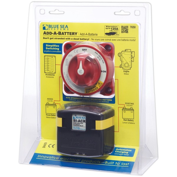 Solenoide Adicionar bateria 65A - N°1 - comptoirnautique.com