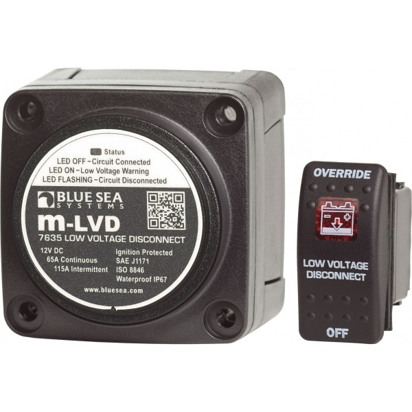 Solénoïde M 65A 12V LVD Incl 7928-BSS Sw - N°1 - comptoirnautique.com