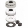 .825 acero inoxidable CableClam Tapa pretaladrada