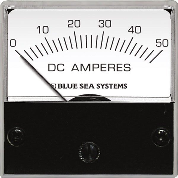 Blue sea systems Ampèremètre Micro DC 0-50A+Shunt 8041-BSS - Comptoir  Nautique