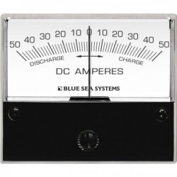 DC-Amperemeter 50-0-50A mit...