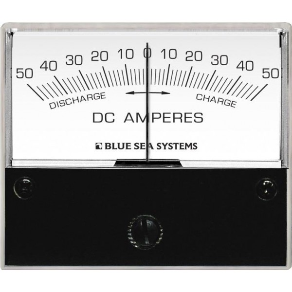 DC-Amperemeter 50-0-50A mit Shunt - N°1 - comptoirnautique.com