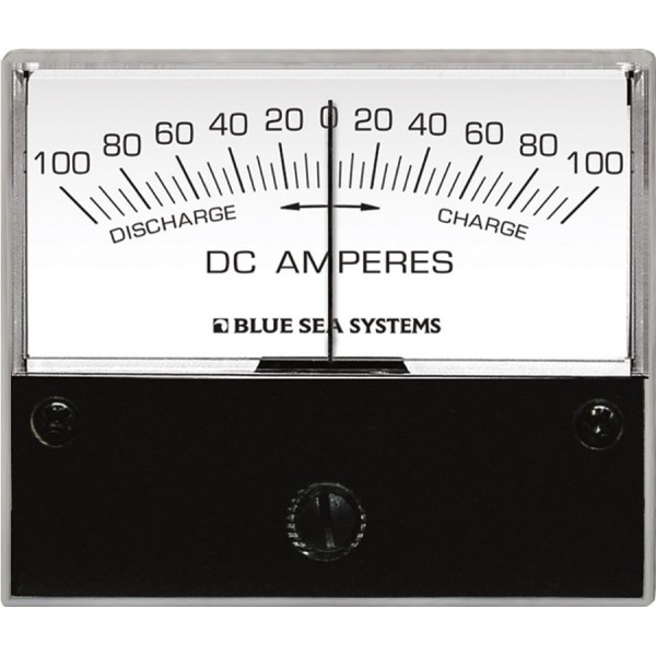 Amperímetro CC 100-0-100A con derivación - N°1 - comptoirnautique.com