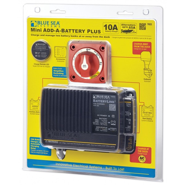 Kit Mini Add-A-Batteria Plus - 65A - Cavo nudo (europeo) - N°1 - comptoirnautique.com