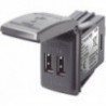 48VDC Double chargeur USB 4A Commutateur