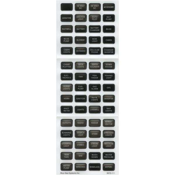 Kit d’étiquettes DC H2O Compact Noir - N°1 - comptoirnautique.com 