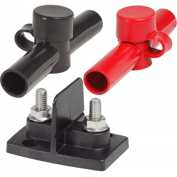 PowerPost Doppio 2 X 5-16in borchie con isolatori - N°1 - comptoirnautique.com