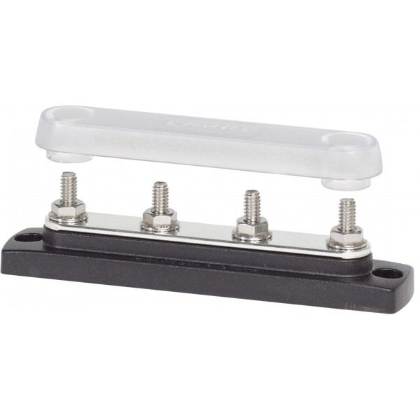 BusBar 150A - Quattro prigionieri da 1/4"-20 con copertura - N°1 - comptoirnautique.com