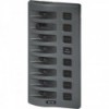 Pannello WD 12VDC con fusibile 8pos Grigio (sostituisce 4308B-BSS) - N°1 - comptoirnautique.com