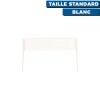 base dossier leaning post standard blanc de face - N°3 - comptoirnautique.com 