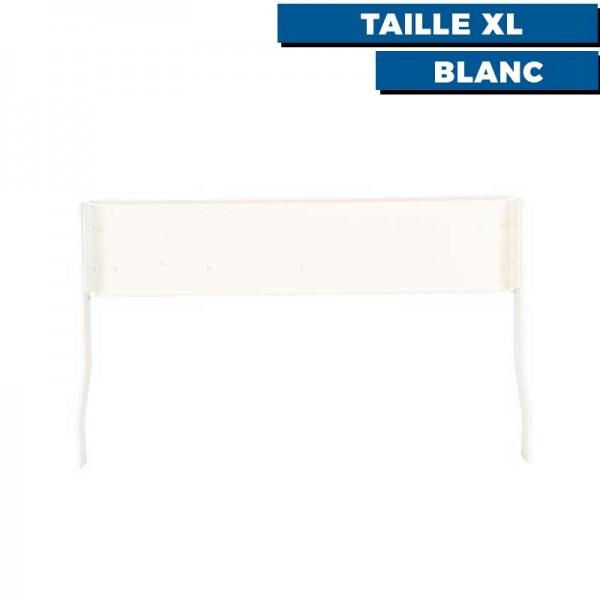 base dossier leaning post xl blanc de face - N°6 - comptoirnautique.com