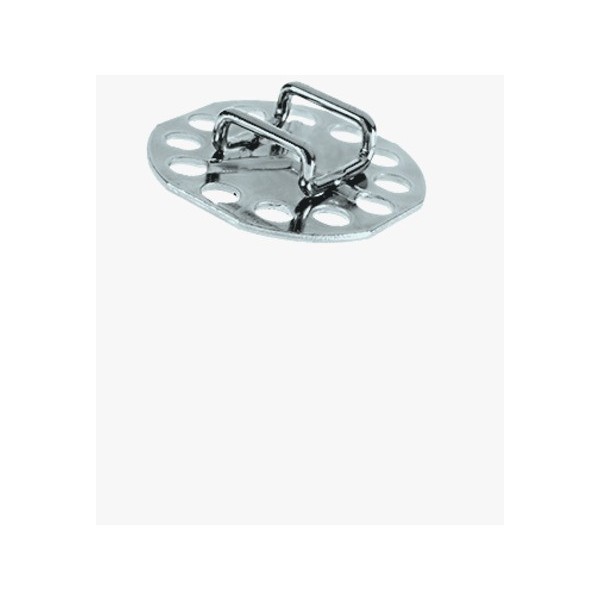 BIGHEAD - Fixadores com suporte de cabo de cabeça redonda - Aço zincado (B38) - N°1 - comptoirnautique.com 
