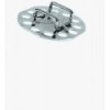 BIGHEAD - Elementi di fissaggio con porta-cavo a testa tonda - Acciaio zincato (B38) - N°1 - comptoirnautique.com