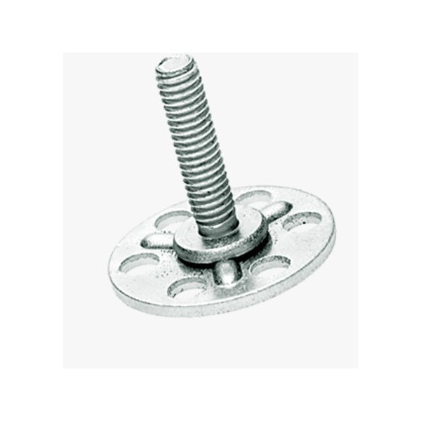 BIGHEAD M1 - Elementi di fissaggio con perno filettato a testa tonda Ø 20 mm - Acciaio zincato (M5x16) - N°1 - comptoirnautique.com