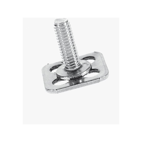 BIGHEAD M1 - Fissaggi con perno filettato a testa quadra 15x15mm - ACCIAIO INOX (M5x25) - N°1 - comptoirnautique.com