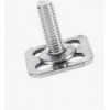 BIGHEAD M1 - Fissaggi con perno filettato a testa quadra 15x15mm - ACCIAIO INOX (M5x25) - N°1 - comptoirnautique.com