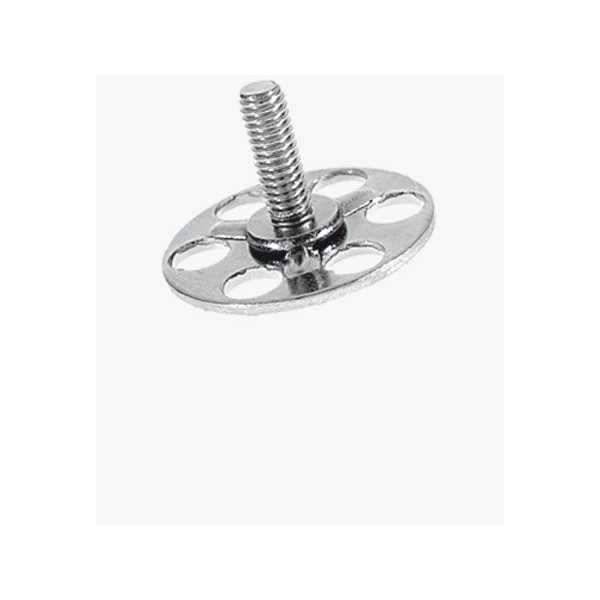 BIGHEAD M1 - Fixadores com perno roscado de cabeça redonda Ø 23 mm - AÇO INOXIDÁVEL (M6x12) - N°1 - comptoirnautique.com