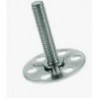 BIGHEAD M1 - Fasteners with round head threaded stud Ø 30 mm - STAINLESS STEEL (M8x25)