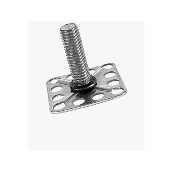 BIGHEAD M1 - Fasteners with 32x32 mm square head threaded stud - STAINLESS STEEL (M5x30) - N°1 - comptoirnautique.com 