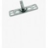 BIGHEAD M1 - Fasteners with rectangular head threaded stud 15x38 mm - STAINLESS STEEL (M6x16)