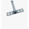 BIGHEAD M4 - Elementi di fissaggio con perno a testa rettangolare 15 x 38 mm - Acciaio zincato - N°1 - comptoirnautique.com